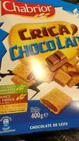 Mängden socker i Céréales cricachoc chocolat au lait