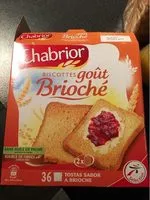 Mängden socker i Biscottes goût brioché
