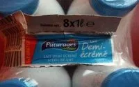 Mängden socker i Lait Demi-Ecrémé stérilisé U.H.T. (Format spécial +2 Gratuits)