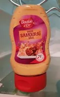 Mängden socker i Sauce Samouraï