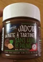 Mängden socker i Pâte à tartiner aux noisettes sans huile de palme