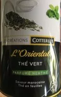 Mängden socker i L'Oriental thé vert parfum menthe