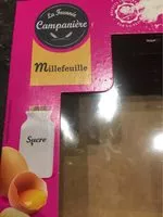 Mängden socker i Millefeuille