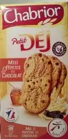 Mängden socker i Biscuits petit déj miel & pépites de chocolat