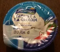 Mängden socker i Yaourt a la grecque coco