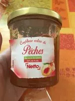 Mängden socker i Confiture de peche