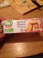 Mängden socker i Quatre-quarts pur beurre bio