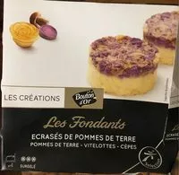 Mängden socker i Ecrasés de pommes de terre