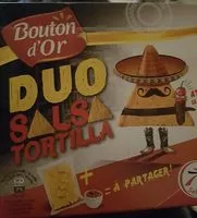 Mängden socker i Duo salsa tortilla