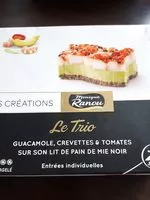 Mängden socker i Trio guacamole crevettes et tomates
