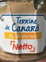 Mängden socker i Terrine de canard