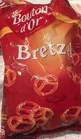 Mängden socker i Bretzels le sachet de 200 g