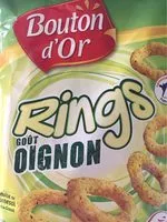 Mängden socker i Biscuits apéritif Rings goût oignon le sachet de 60 g