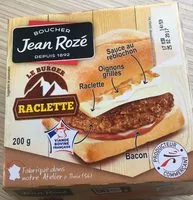 Mängden socker i Le burger raclette