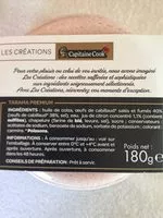 Mängden socker i Les Créations Capitaine Cook Le Premium Tarama 38% d'œufs de cabillaud le pot de 180 g