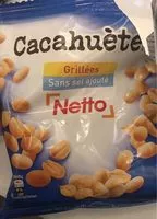 Mängden socker i Cacahuètes grillées sans sel ajouté