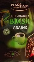Mängden socker i Pur arabica Brésil grains