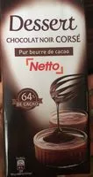 Mängden socker i Dessert chocolat noir corsé Pur Beurre de cacao