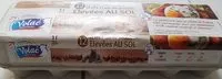 Mängden socker i 12 oeufs frais de poules élevées au sol