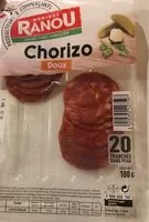 Mängden socker i Chorizo doux