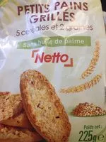 Mängden socker i Petits pains grillés - 5 céréales 2 graines
