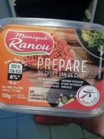 Mängden socker i Américain préparé du chef