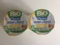 Mängden socker i Yaourt de brebis vanille bio