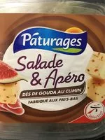 Mängden socker i Salade et apéro