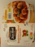 Mängden socker i Boulettes au Boeuf à la napolitaine