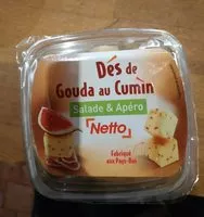 Mängden socker i Dés de gouda au cumin