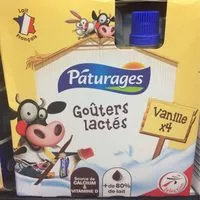 Mängden socker i Goûters lactés saveur vanille