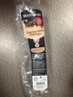 Mängden socker i saucisse seche d'auvergne