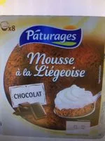 Mängden socker i Mousse a la liegoise