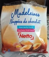Mängden socker i Madeleines Nappées de chocolat