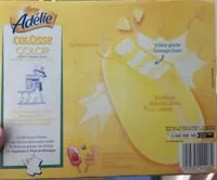 Mängden socker i Adélie Colosse Color Bâtonnets citron et fromage blanc