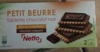 Mängden socker i Biscuits Petit beurre Tablette chocolat noir