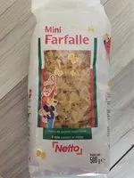 Mängden socker i Mini farfalle
