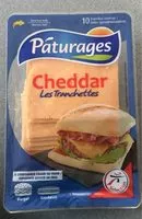 Mängden socker i Cheddar les tranchettes