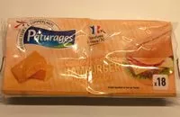 Mängden socker i Fromage les tranchettes hamburger au cheddar