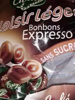Mängden socker i Elodie bonbon expresso sans sucre