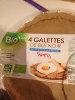 Mängden socker i Galette de ble noir