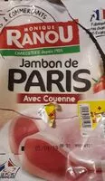 Mängden socker i Jambon de Paris