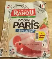 Mängden socker i Jambon de Paris