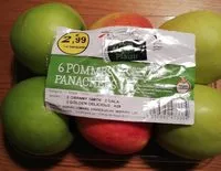 Mängden socker i Pommes panachées