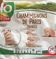 Mängden socker i Champignons de Paris émincés