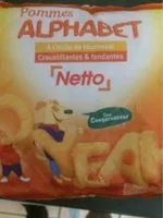 Mängden socker i Pomme alphabet