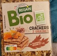 Mängden socker i Crackers 3 graines bio