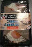 Mängden socker i 2 galettes de blé noir Complètes