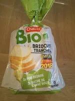 Mängden socker i Brioche tranchées pur beurre bio