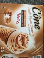 Mängden socker i Cone vanille pecan caramel
